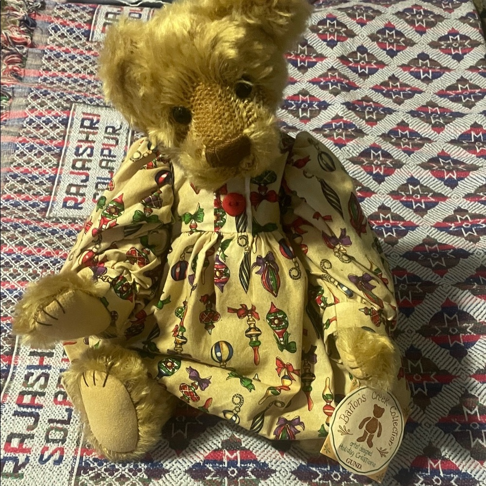 vintage Bartons creek collection teddy bear